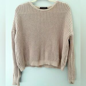 Brandy Melville Light Pink Knit Sweater